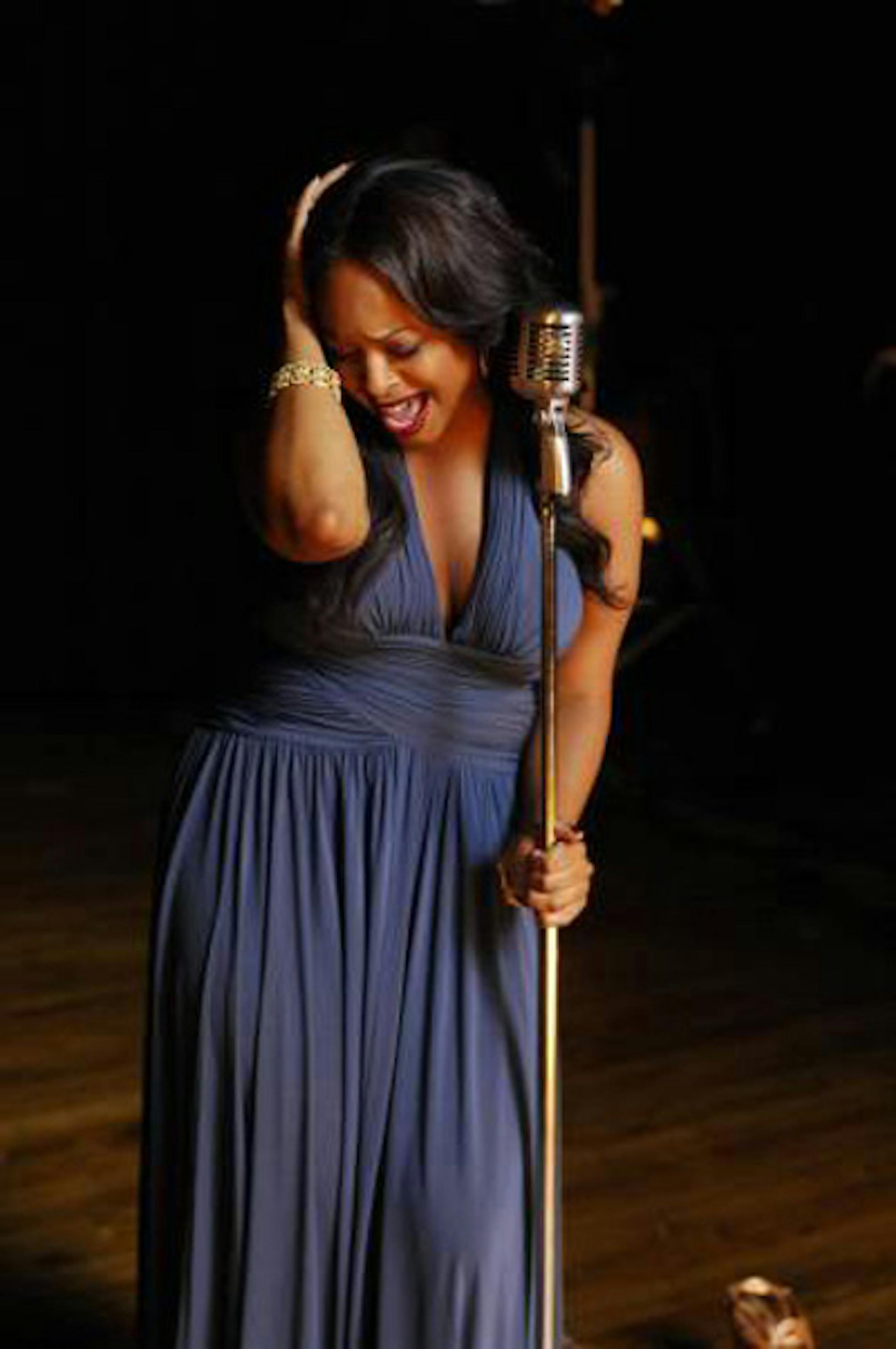 R&B singer Chrisette MIchele