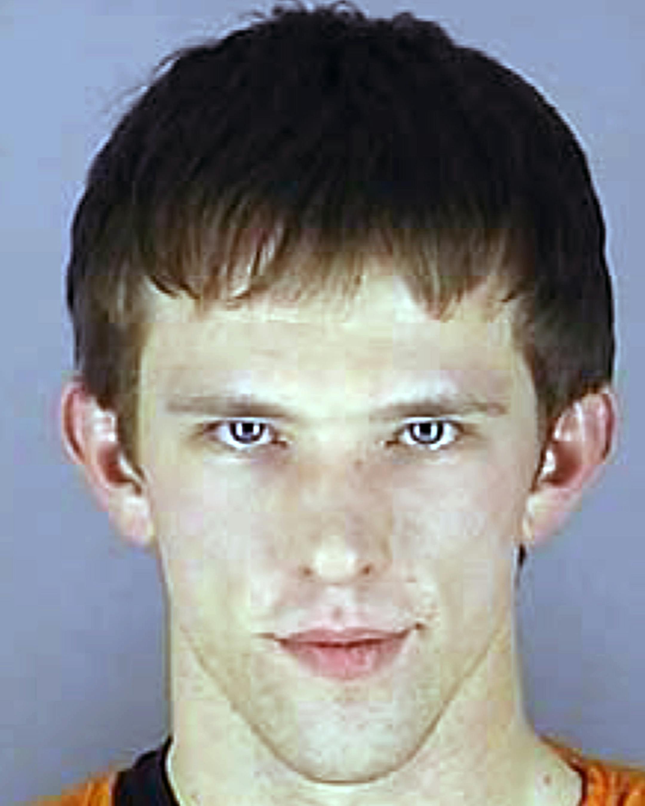 Zachary Moore, arrest photo