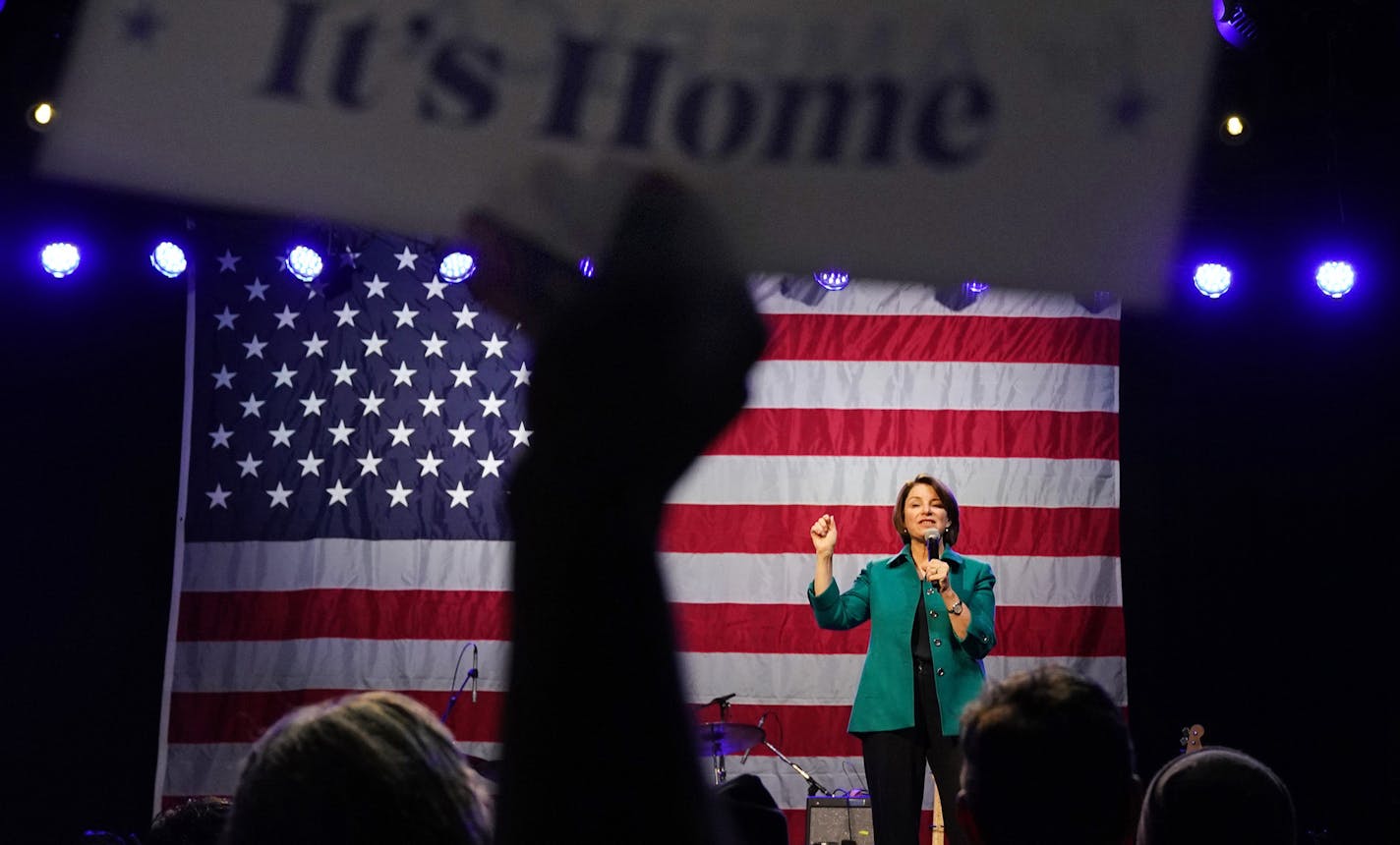 Sen. Amy Klobuchar and Pete Buttigieg are vying for those Democrats who don't believe Bernie Sanders can beat Trump.