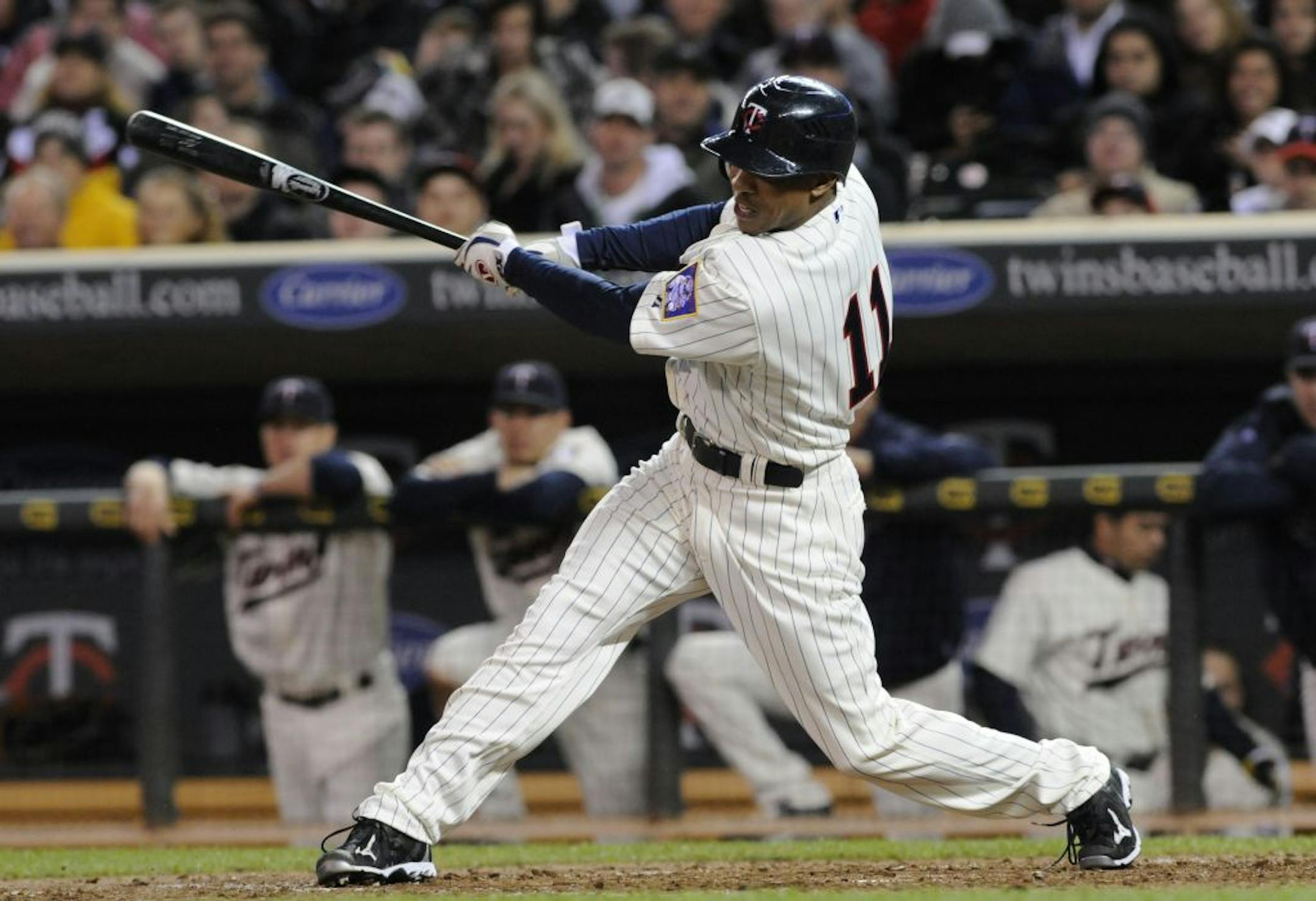 Twins and Red Wings outfielder Ben Revere