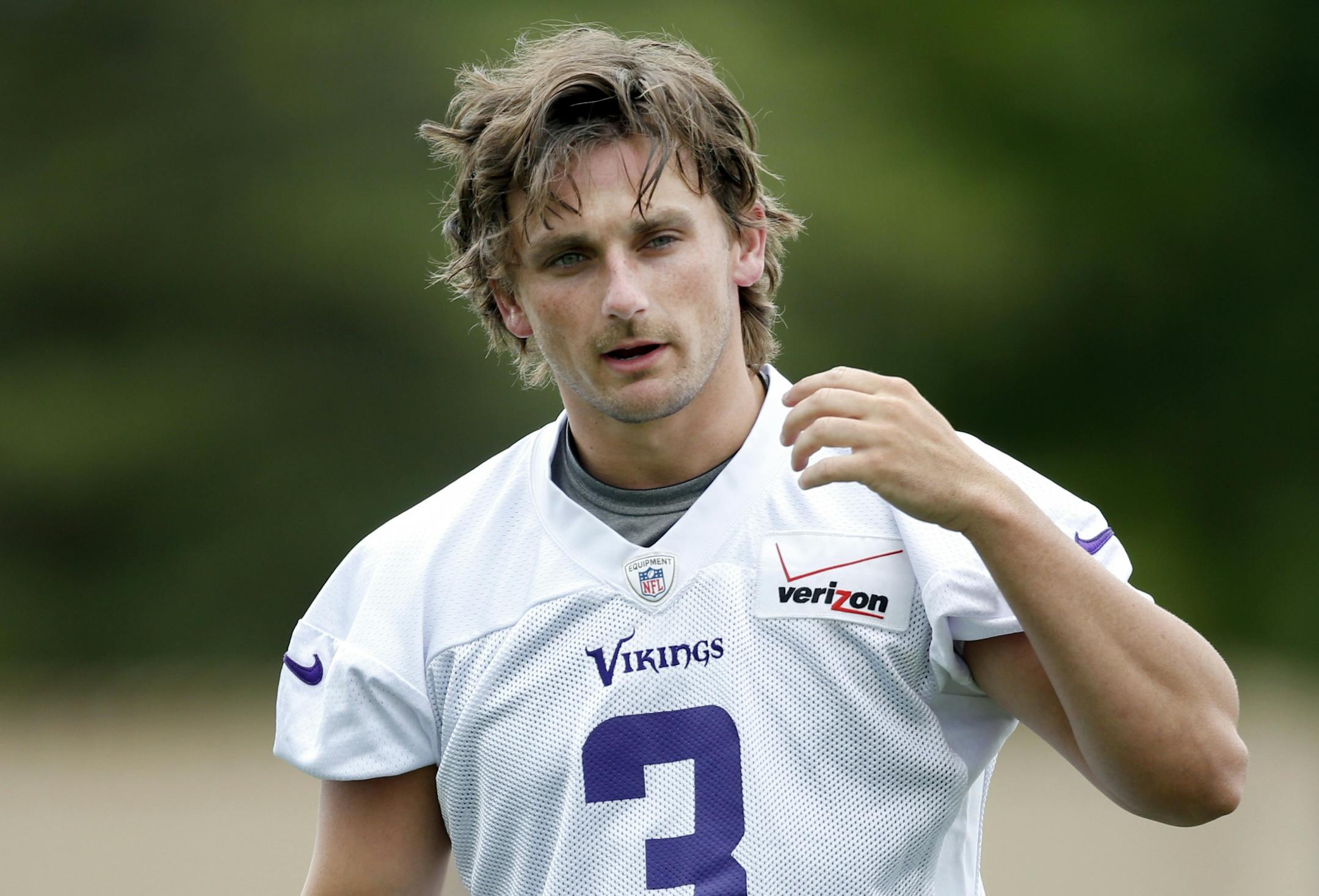 Minnesota Vikings kicker Blair Walsh (3).