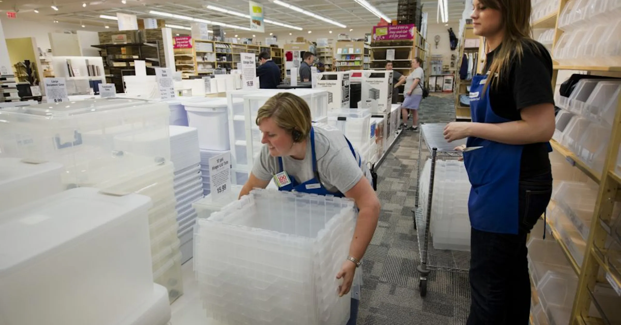 Container Store Employee Small companies: Employees come first at The Container Store