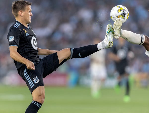 Minnesota United’s Robin Lod is one of the team’s most versatile players.