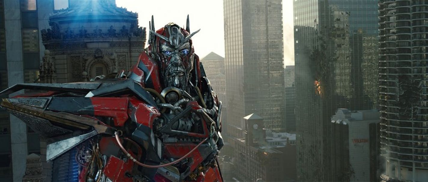 The character Sentinel Prime, in "Transformers: Dark of the Moon," is the Autobot alter ego of a firetruck built by Rosenbauer America in Wyoming, Minn.