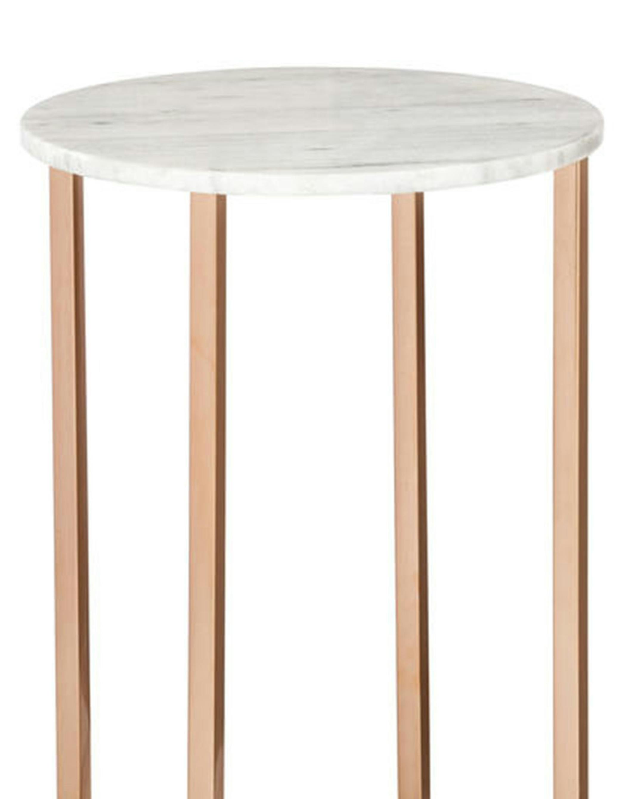 Threshold Rose Gold and Marble Accent Table, $79.99, Target. (Target) ORG XMIT: 1175257