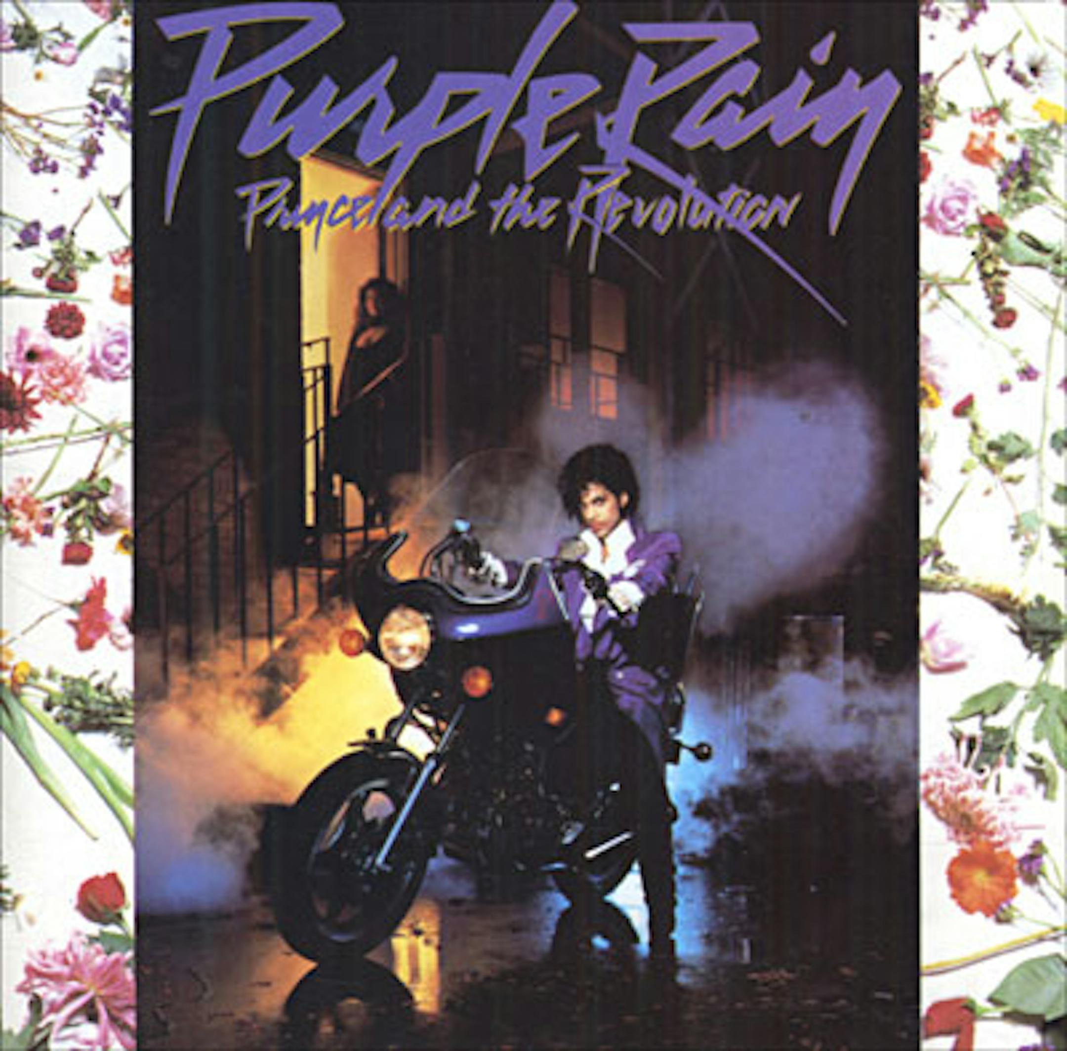 Cover of the 1984 album "Purple Rain."