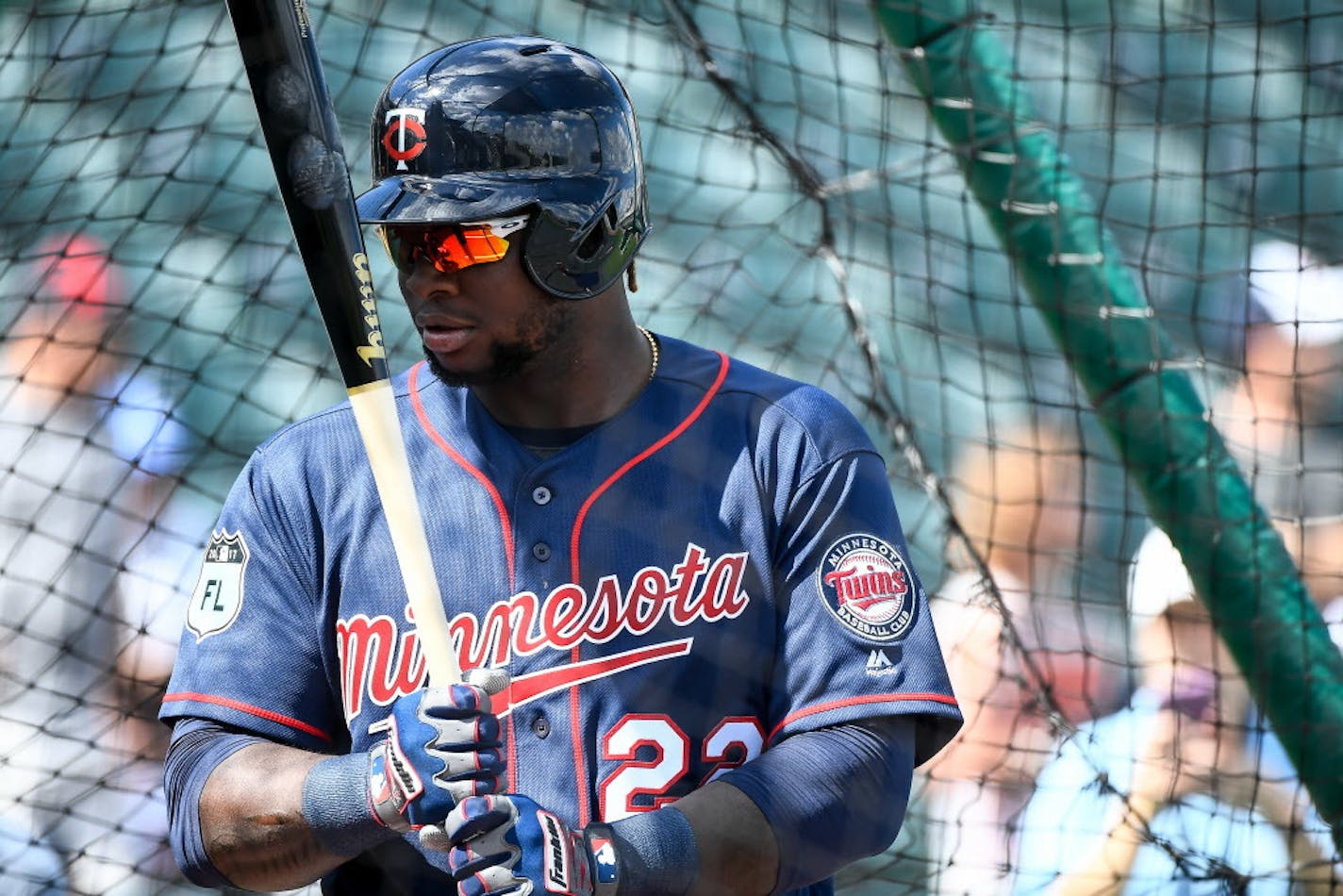 Minnesota Twins third baseman Miguel Sano