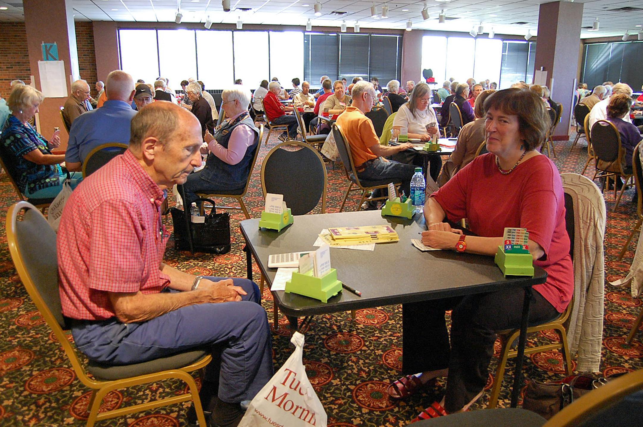 Larry competing with a favorite partner