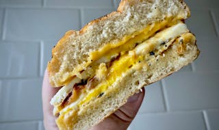 Start the day with a handheld breakfast bite from Wee Claddagh coffee shop in St. Paul.