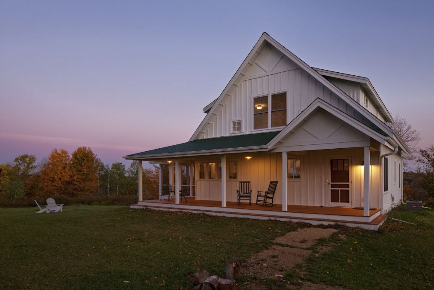 Holly Ridge Farmhouse in Ellsworth Wis. designed by Marc Sloot, SALA architects.