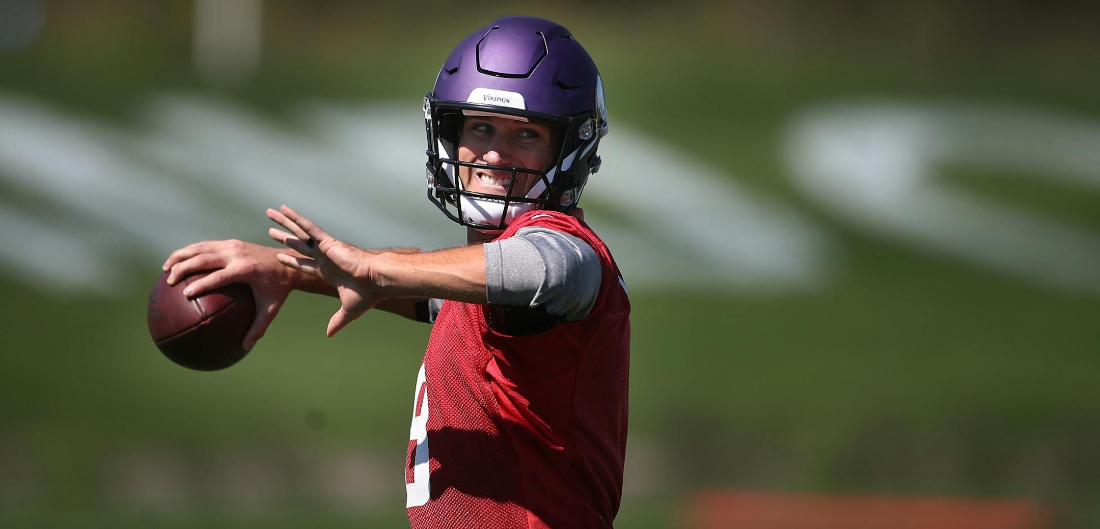 Vikings quarterback Kirk Cousins