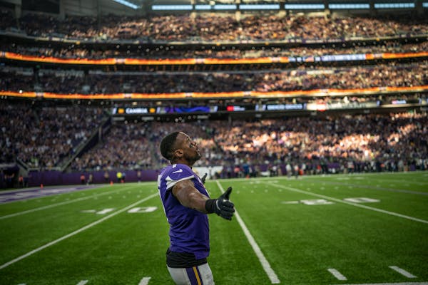 Patrick Peterson and the Vikings better be in a winning mood again Sunday against Detroit.