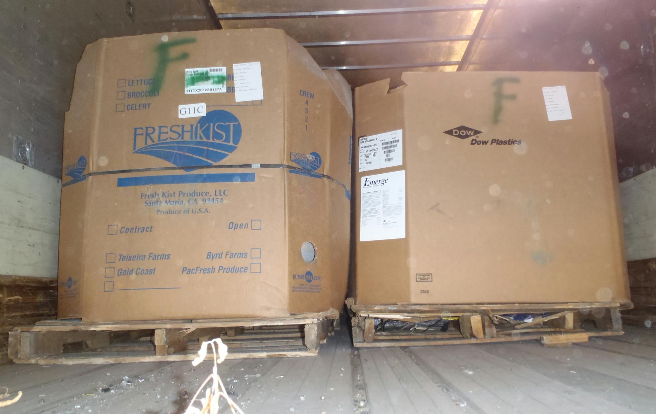 Materials Processing improperly stored 5 million pounds of crushed cathode ray tubes in semi-trailers around the Twin Cities in 2014.