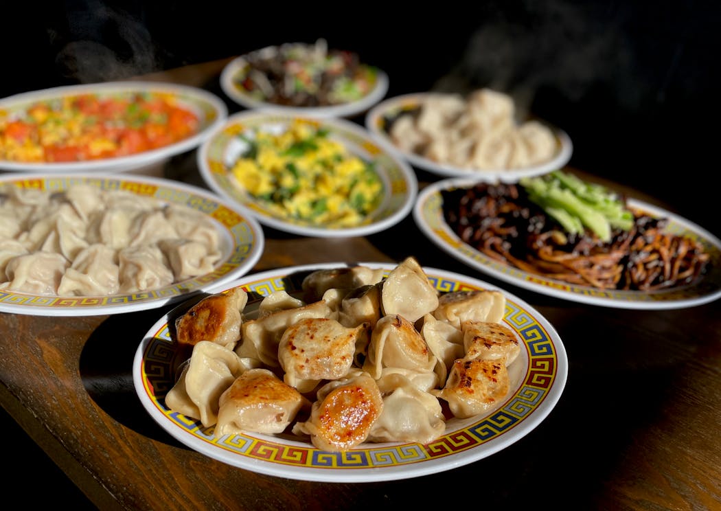 Saturday Dumpling Co. celebrates the Chinese New Year with piles of dumplings and more traditional dishes at a feast of their own making.