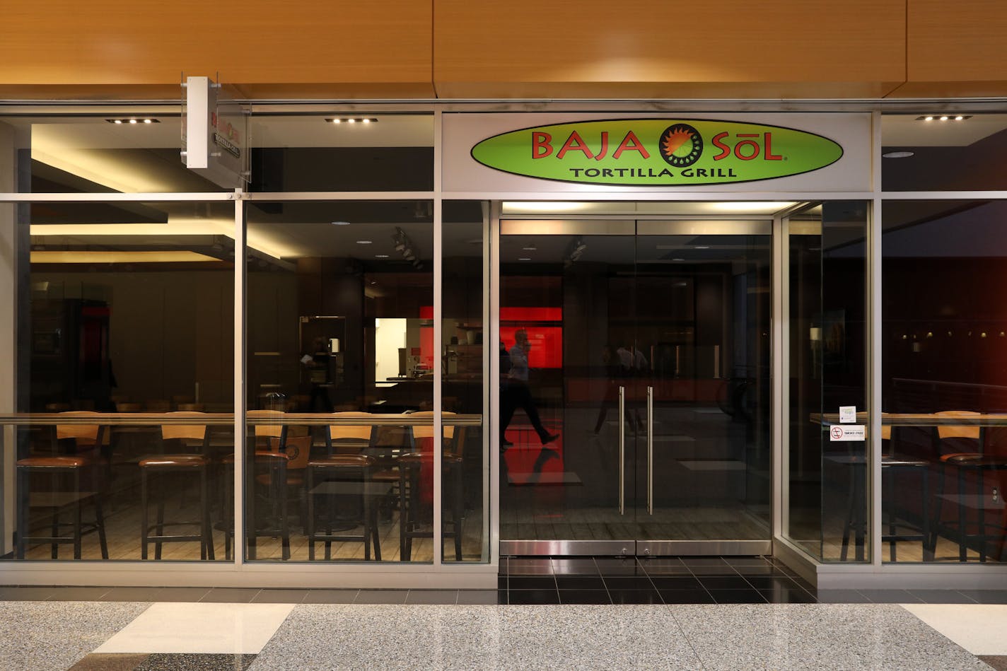 The Baja Sol Tortilla Grill inside the City Center sat empty and closed Thursday afternoon. The fast casual Mexican-themed restaurant was once owned by Bill Cooper, Tony Sutton and Bridget Sutton.