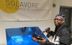 Jacqueline Carmichael is the project lead for the Solavore line of solar-cooking ovens at Minneapolis-based Emerge.