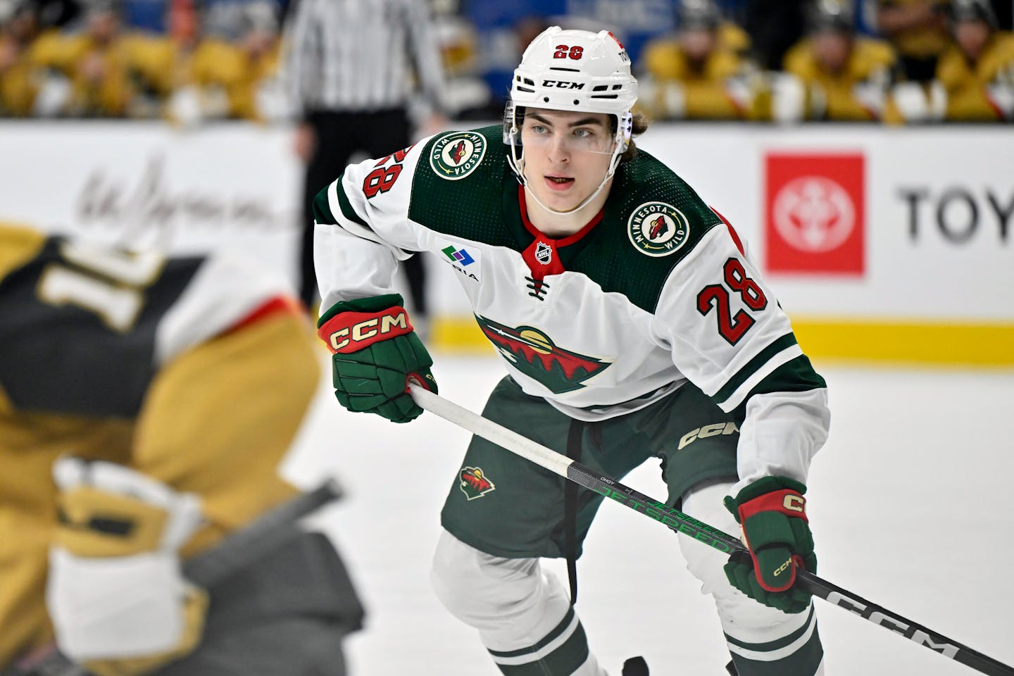 Wild rookie Liam Ohgren lives a hockey player's dream as he makes NHL ...