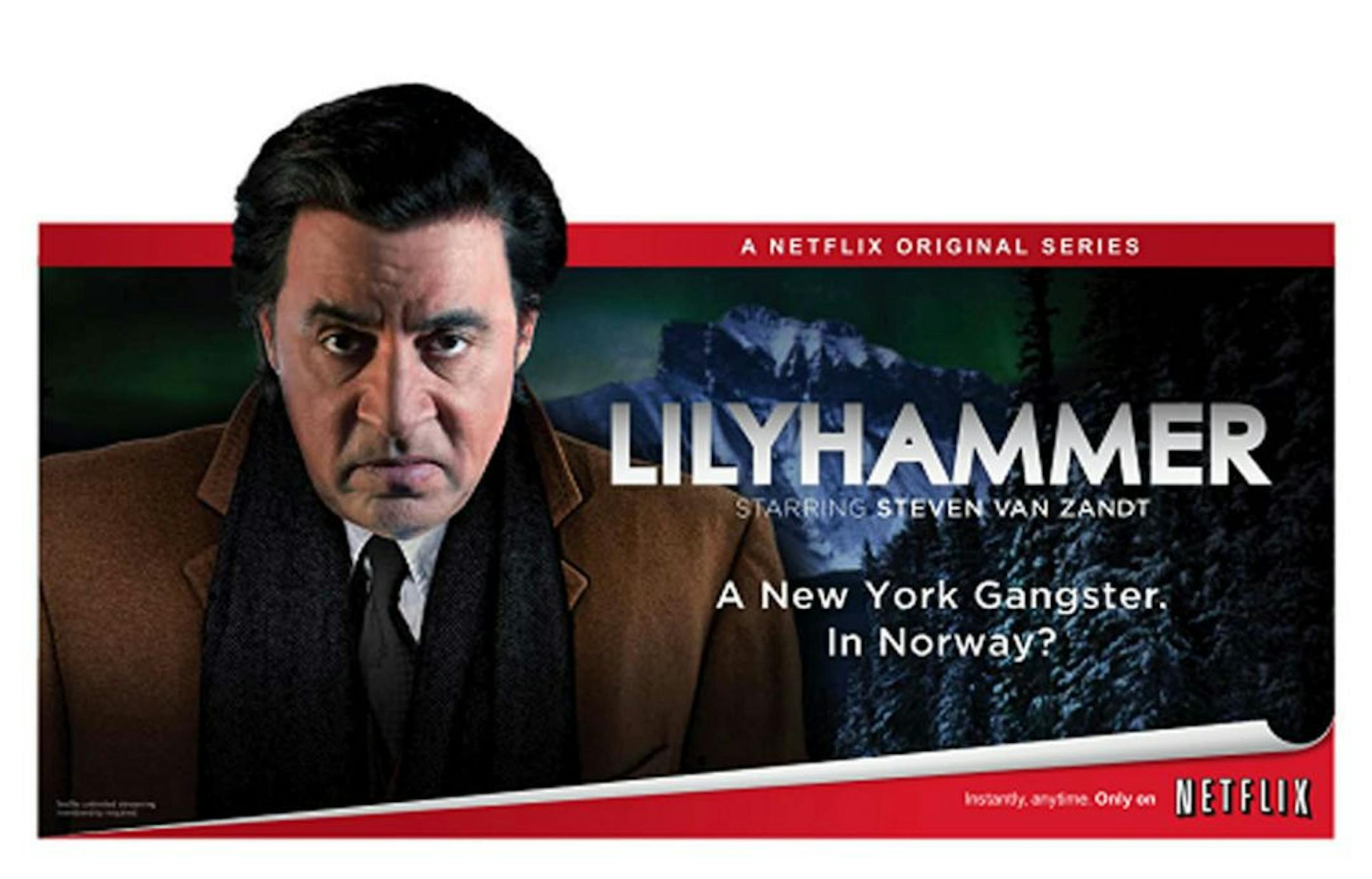 Steve van Zandt plays a mobster who goes into a witness protection program in "Lilyhammer," a new series developed by Netflix.