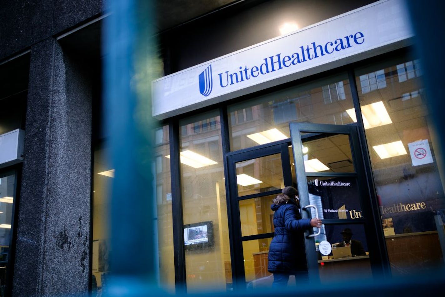 A UnitedHealthcare branch in Brooklyn, New York, March 5, 2018. In response to growing consumer frustration over drug prices, UnitedHealthcare, one of the nation's largest health insurers, said on Tuesday it will stop keeping millions of dollars in discounts it gets from drug companies and share them with its customers.