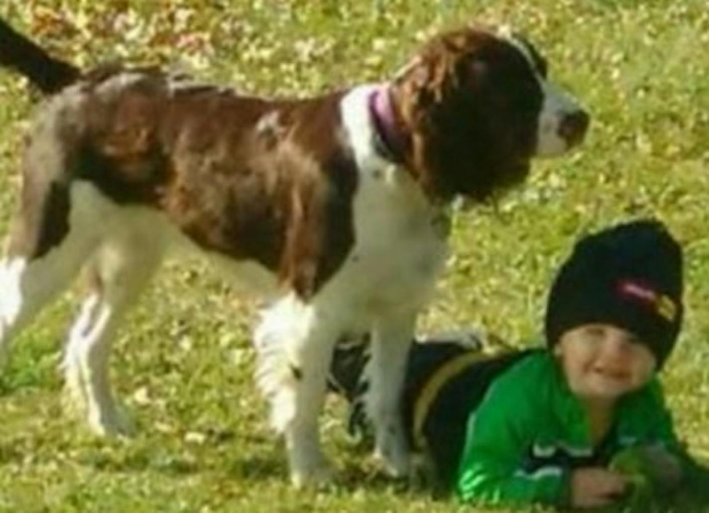 Bella Grace and the 2-year-old.