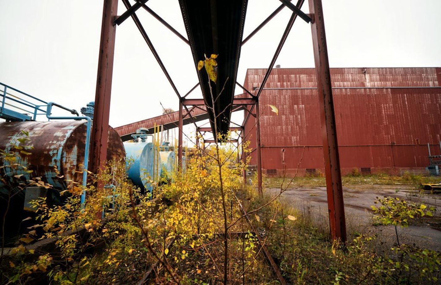 The PolyMet mine in Hoyt Lakes, Minn.