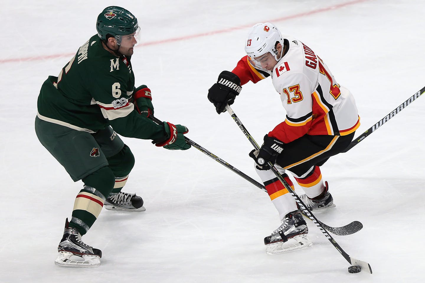 Ever since his promotion from the AHL, defenseman Ryan Murphy hasn't left the Wild lineup — capitalizing on the chance to pick up regular minutes with Jared Spurgeon on the mend.