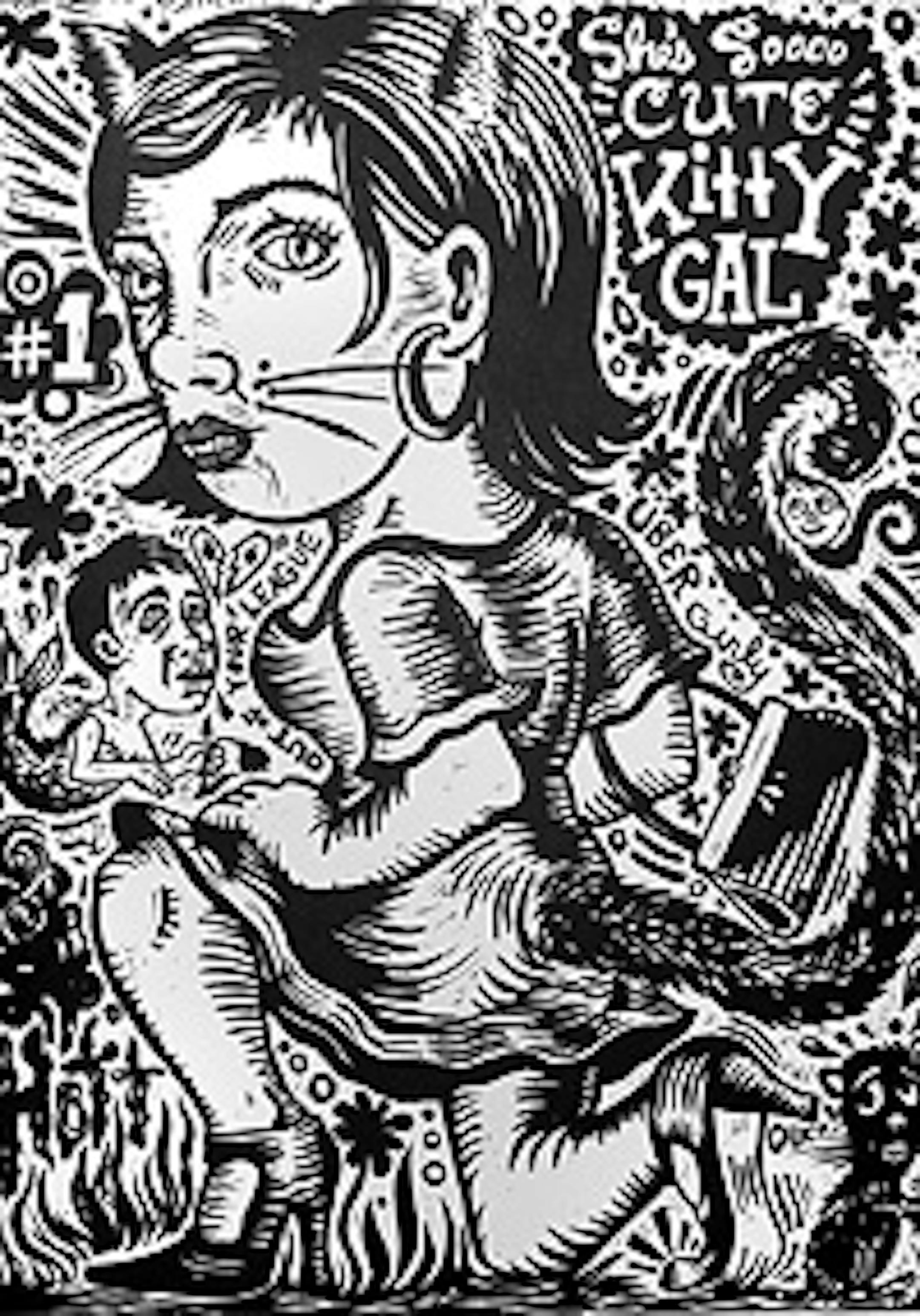 "She's So Cute Kitty Gal"