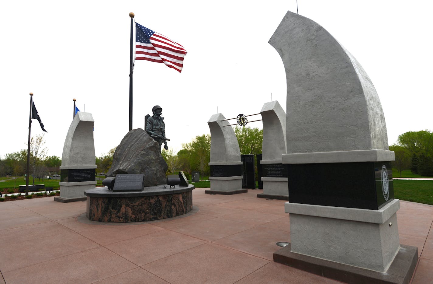 After five years of work, Richfield will dedicate its Honoring All Veterans Memorial on Memorial Day .