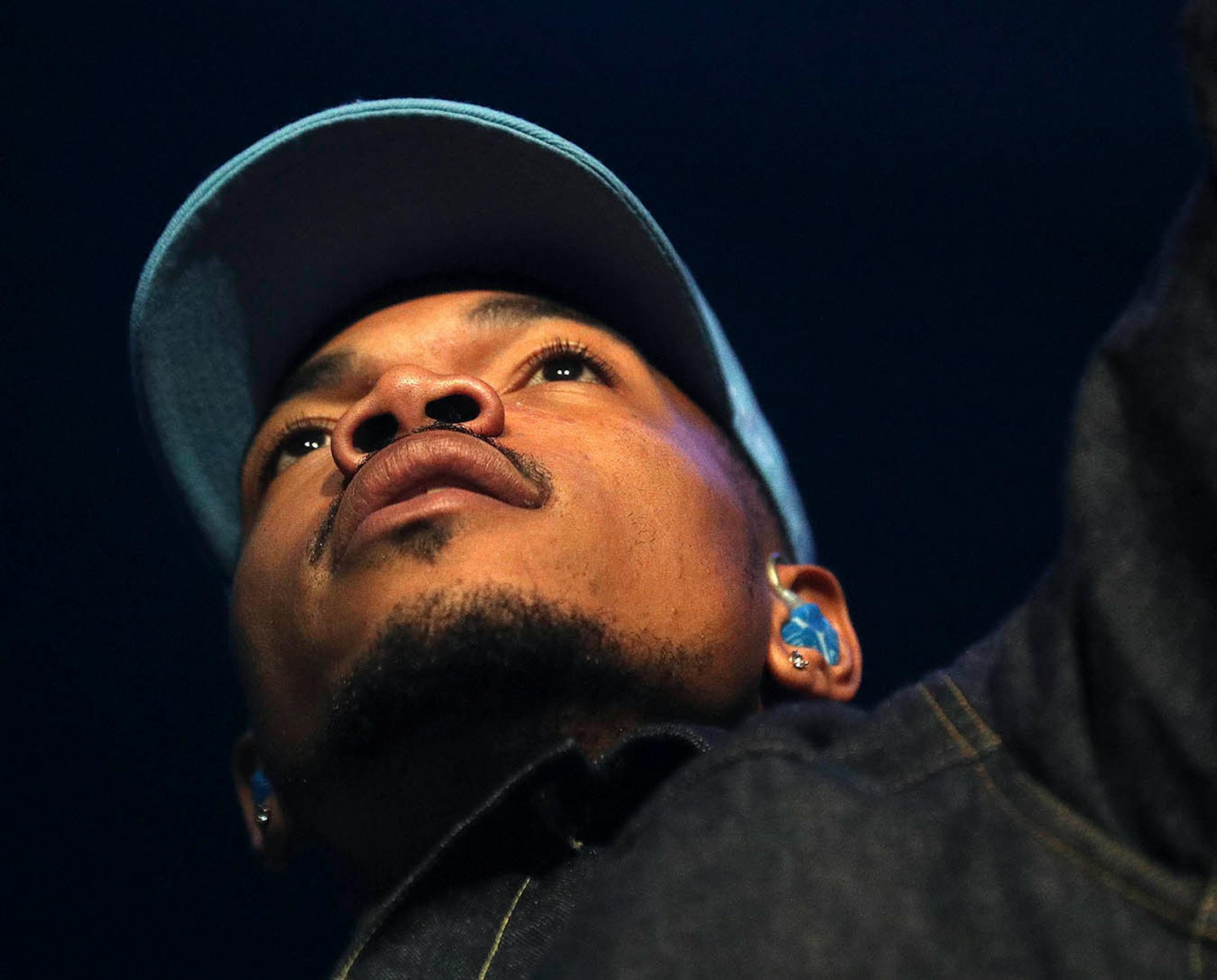 Chance the Rapper performed Friday at the Xcel Center.