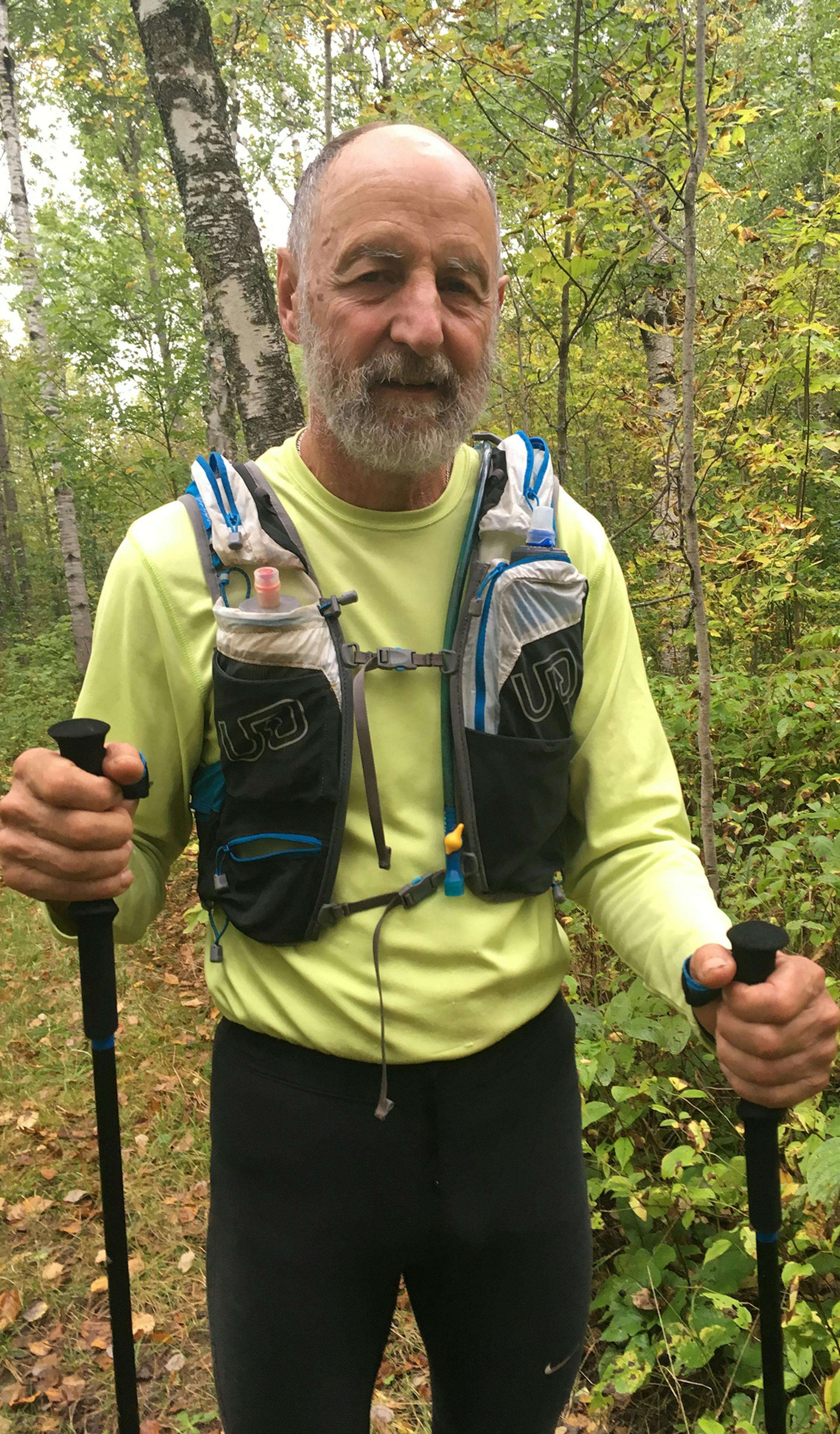 Michael Koppy, trail runner.