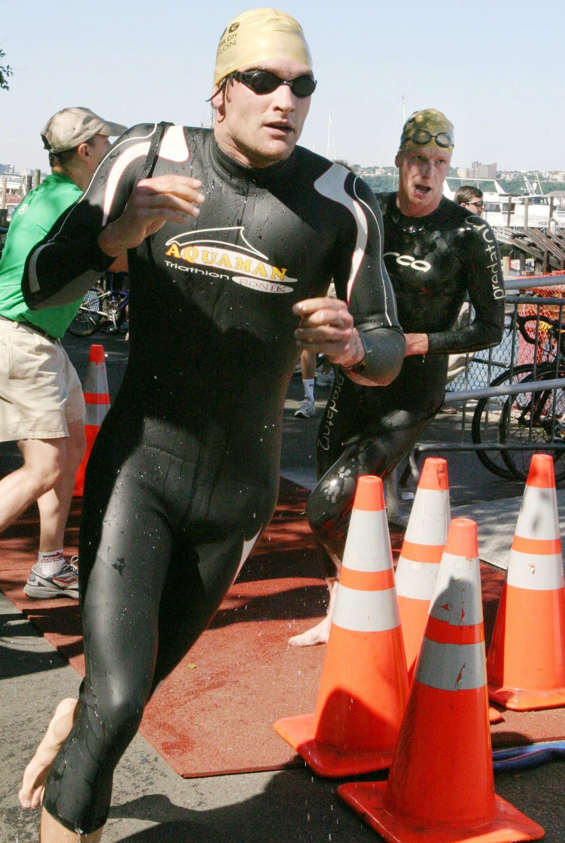 Triathlete Victor Plata