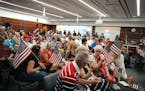 More than 100 people attended the St. Louis Park City Council session Monday night.