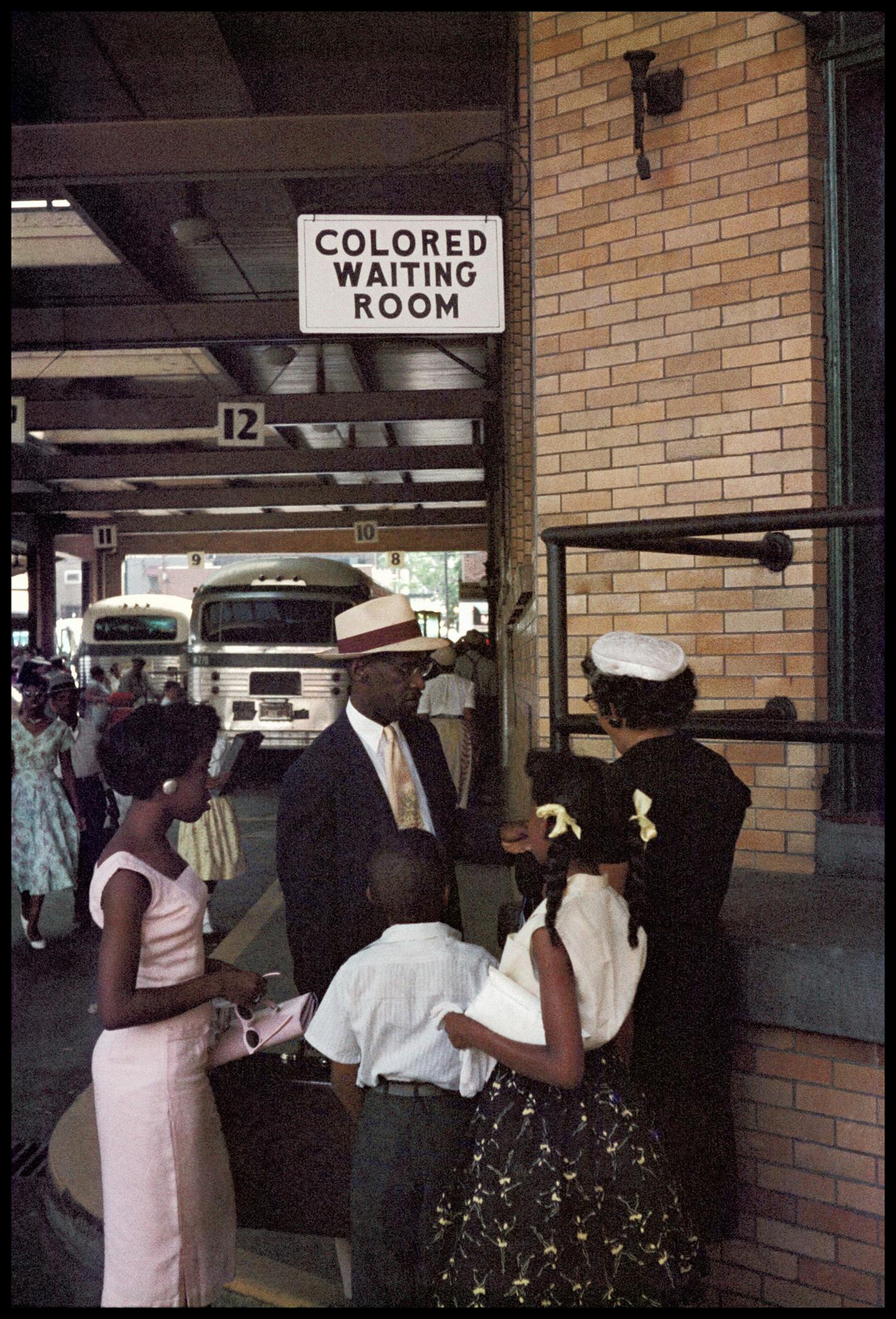 Credit: Photograph by Gordon Parks. Copyright: Courtesy of and copyright The Gordon Parks Foundation From a 1956 photo story by Gordon Parks published in Life Magazine on segregation in Alabama.