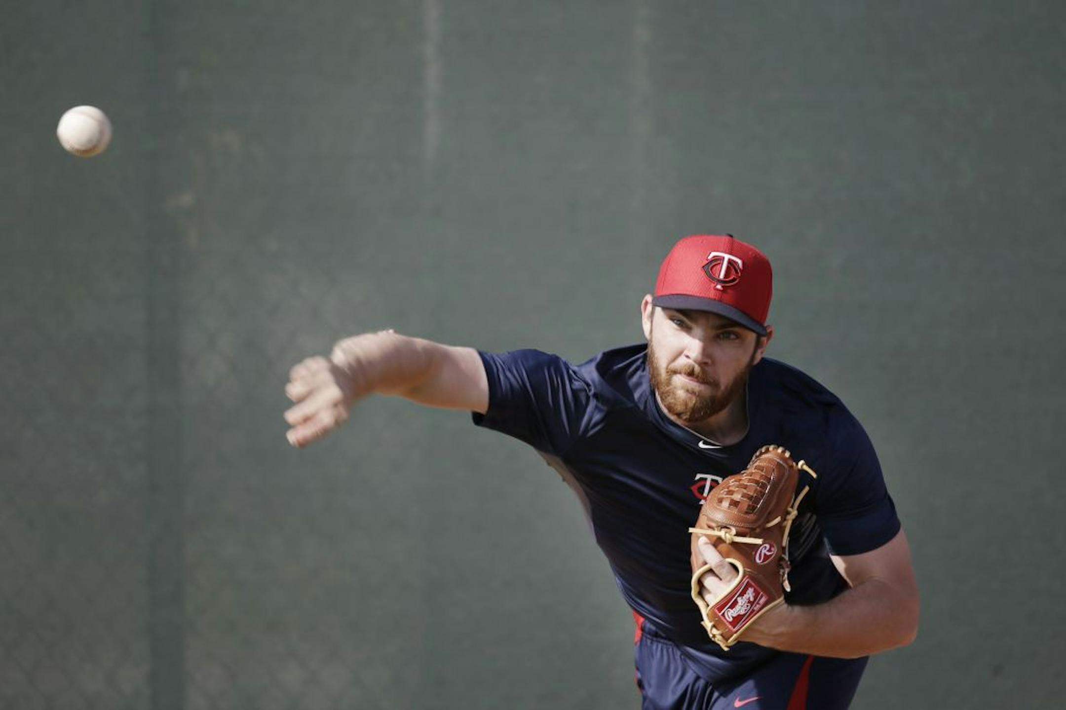 Twins pitcher Liam Hendriks