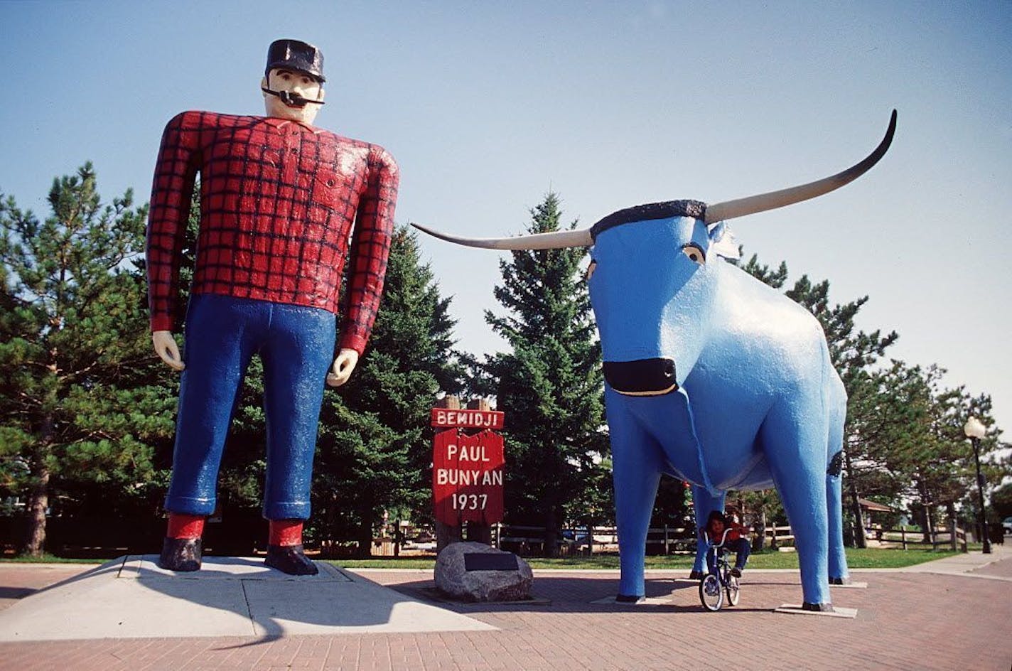 Bemidji Paul Bunyan wishes you a happy Paul Bunyan Day.