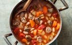 Fall into soup season with Sausage White Bean Soup. // Mette Nielsen, Special to the Star Tribune