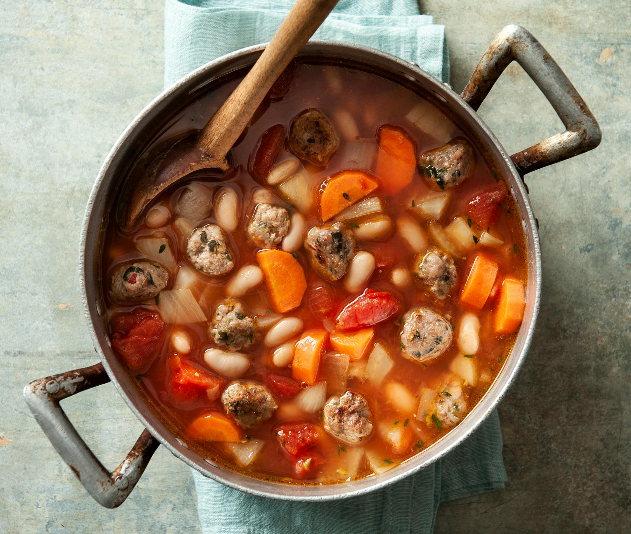Fall into soup season with Sausage White Bean Soup. // Mette Nielsen, Special to the Star Tribune