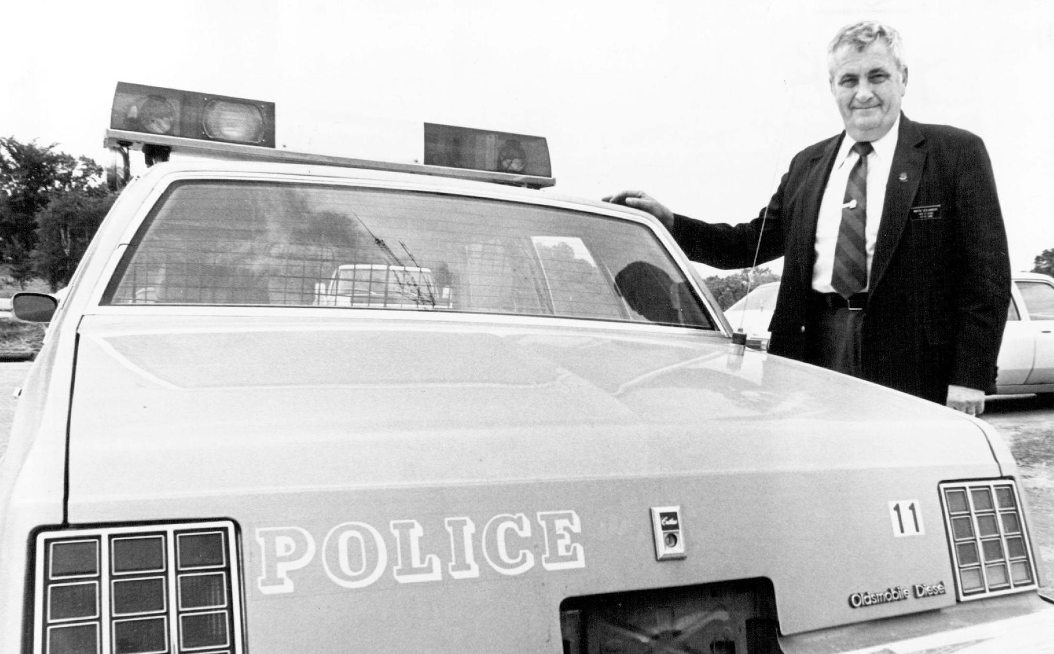 May 27, 1982 Chief Martin DesLauriers stood by one of the Eagan Police Department's diesel cars. May 24, 1982 March 31, 1983 Donald Black, Minneapolis Star Tribune