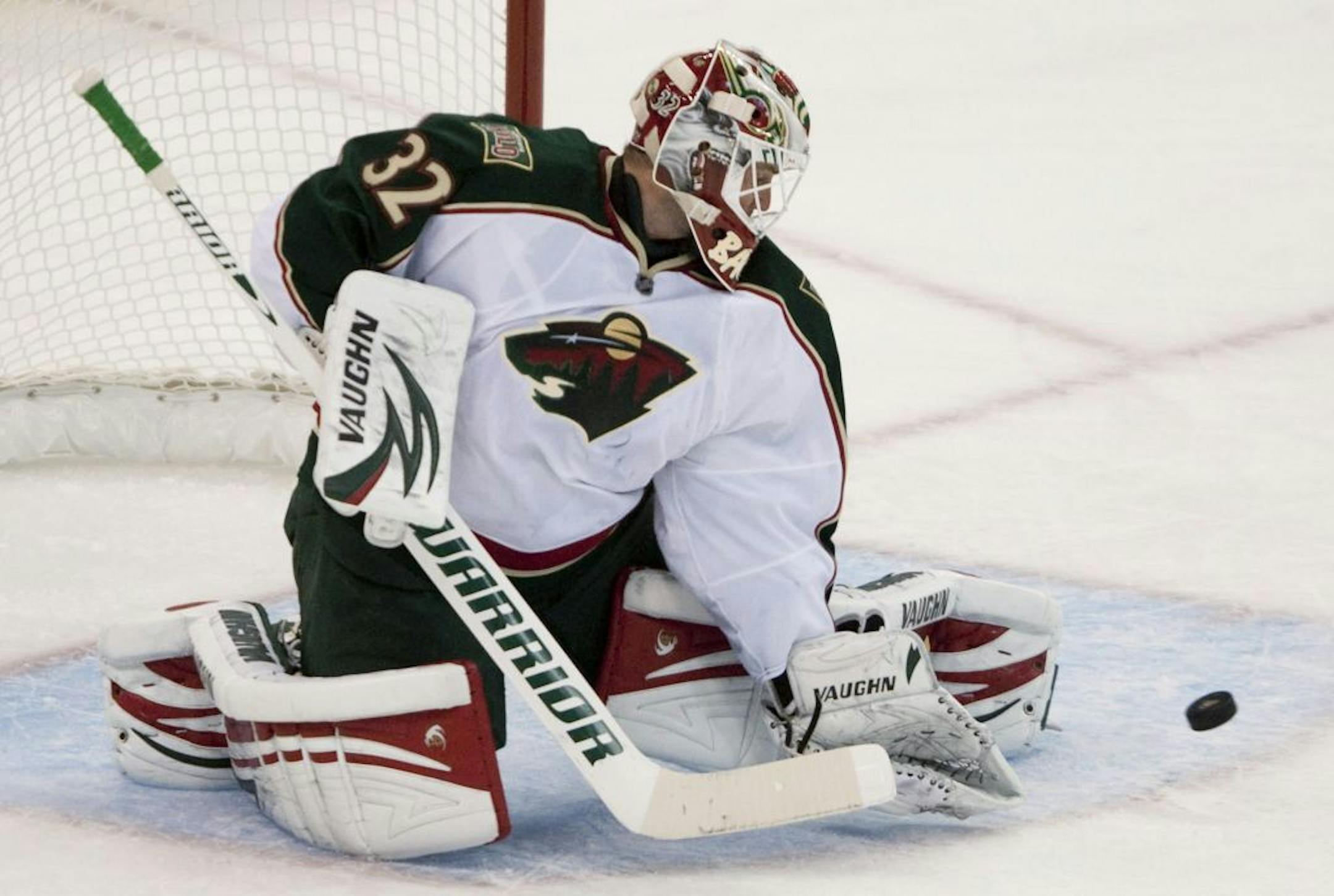 Minnesota Wild goalie Niklas Backstrom