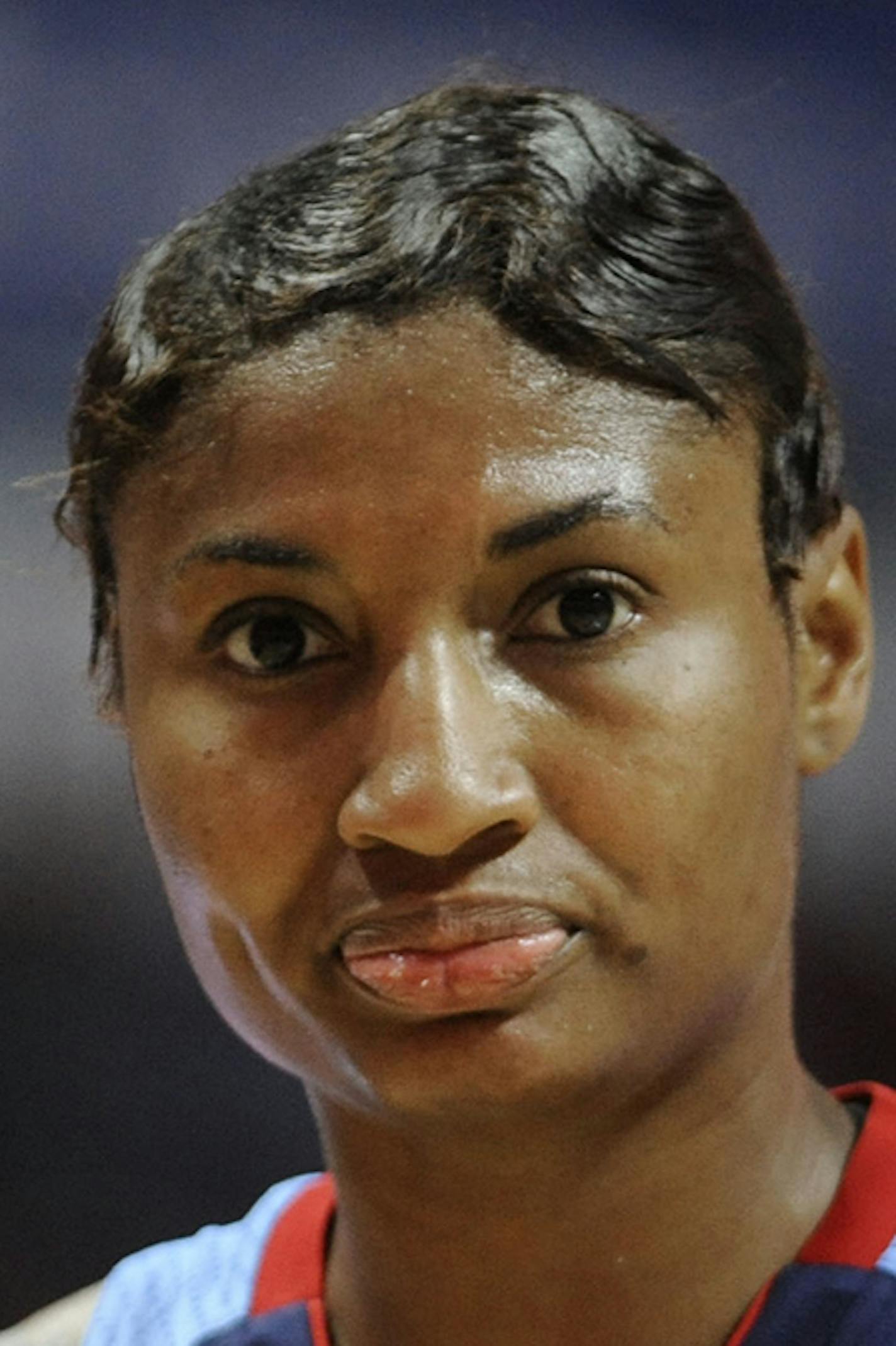 Atlanta Dream&#xed;s Angel McCoughtry during the second half of a WNBA basketball game, Friday, June 3, 2016, in Uncasville, Conn. (AP Photo/Jessica Hill) ORG XMIT: CTJH10