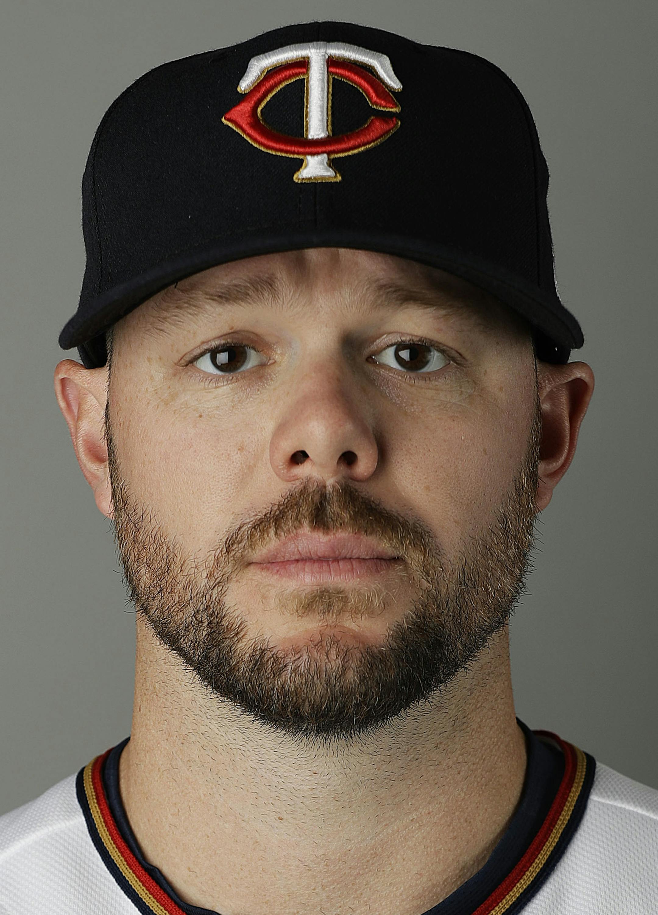 This is a 2017 photo of Ryan Pressly of the Minnesota Twins baseball team. This image reflects the 2017 active roster as of Thursday, Feb. 23, 2017 when this image was taken. (AP Photo/David Goldman) ORG XMIT: FLDG101