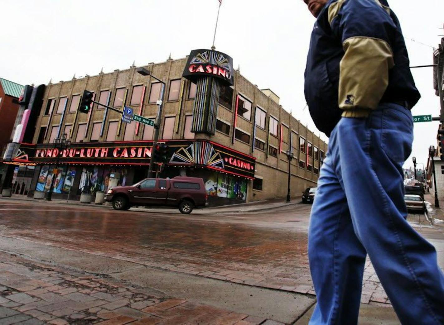 The Fond du Luth Casino in downtown Duluth.