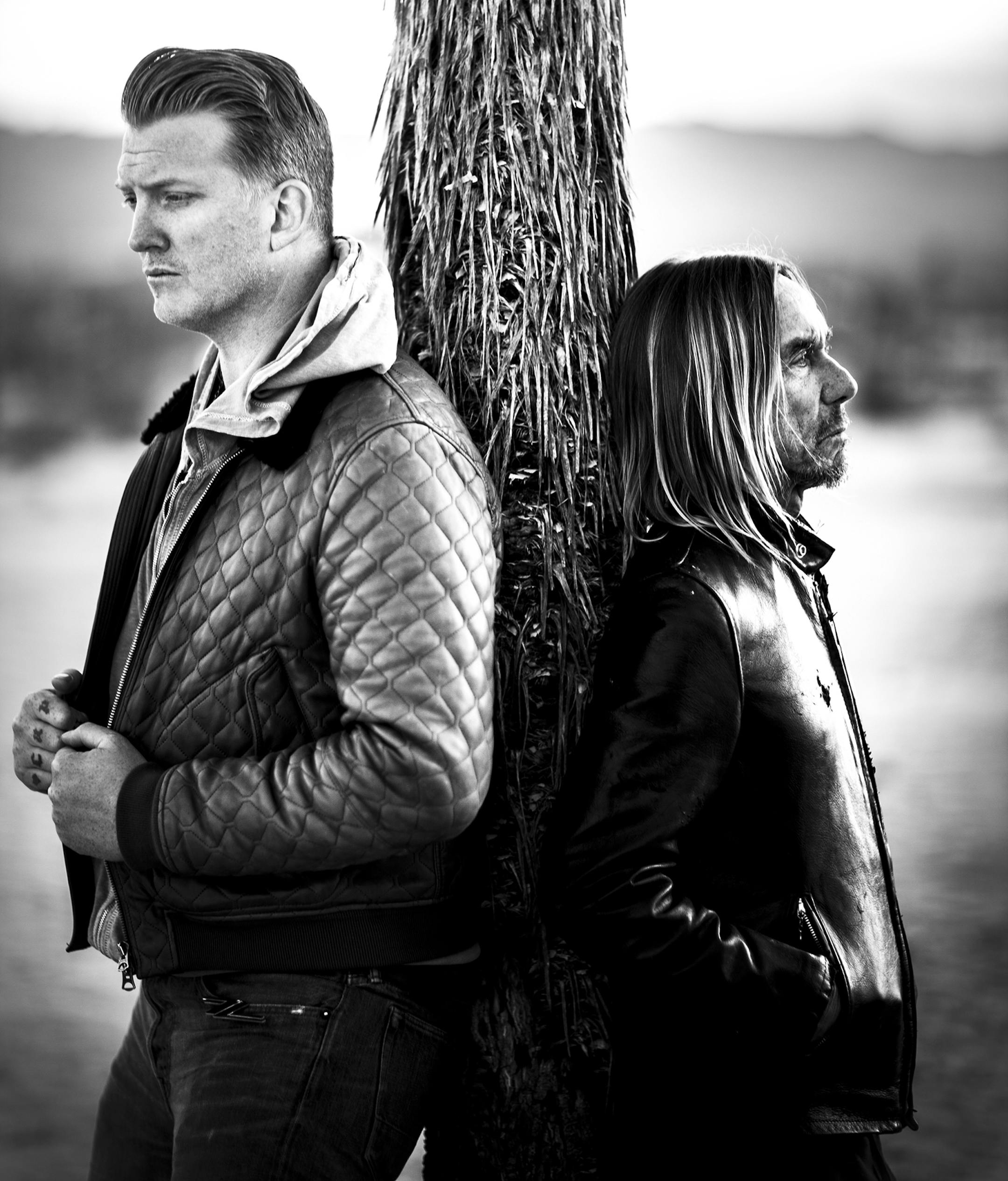 credit: Andreas Neumann Josh Homme and Iggy Pop.