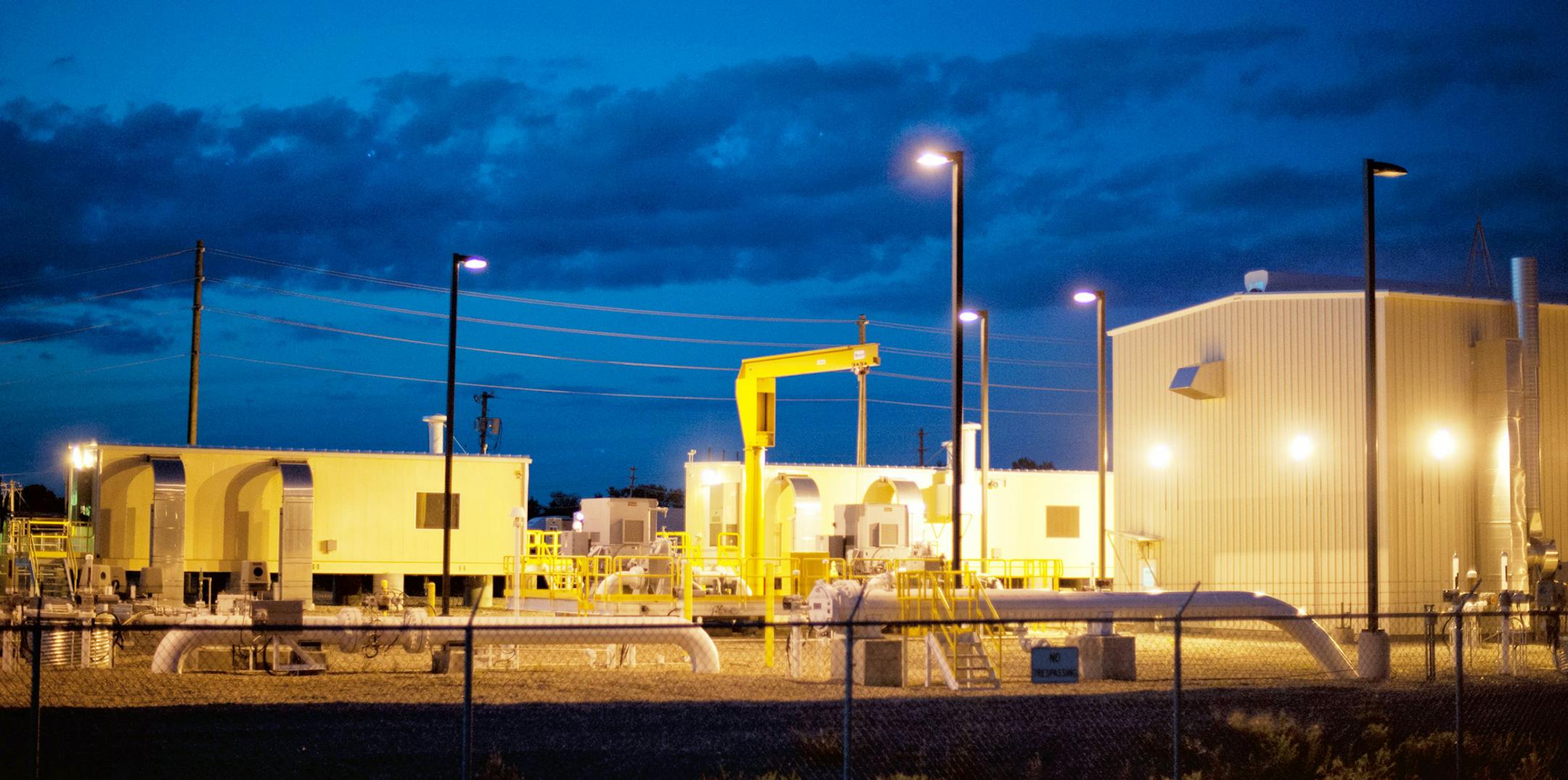Enbridge Energy facility at the Clearbrook oil pipeline transfer station in Clearbrook, MN. Approximately 3.5 million gallons of mostly Canadian crude flows through Clearbrook each day including Tar Sands oil. Tuesday, August 14, 2012. ] GLEN STUBBE * gstubbe@startribune.com ORG XMIT: MIN1208161509070440 ORG XMIT: MIN1308301538390134