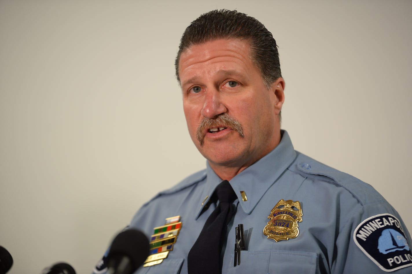 Minneapolis Police Union President Bob Kroll, shown in March 2016, said he and Police Chief Medaria Arradondo share conflicting views of retirements after the Super Bowl.