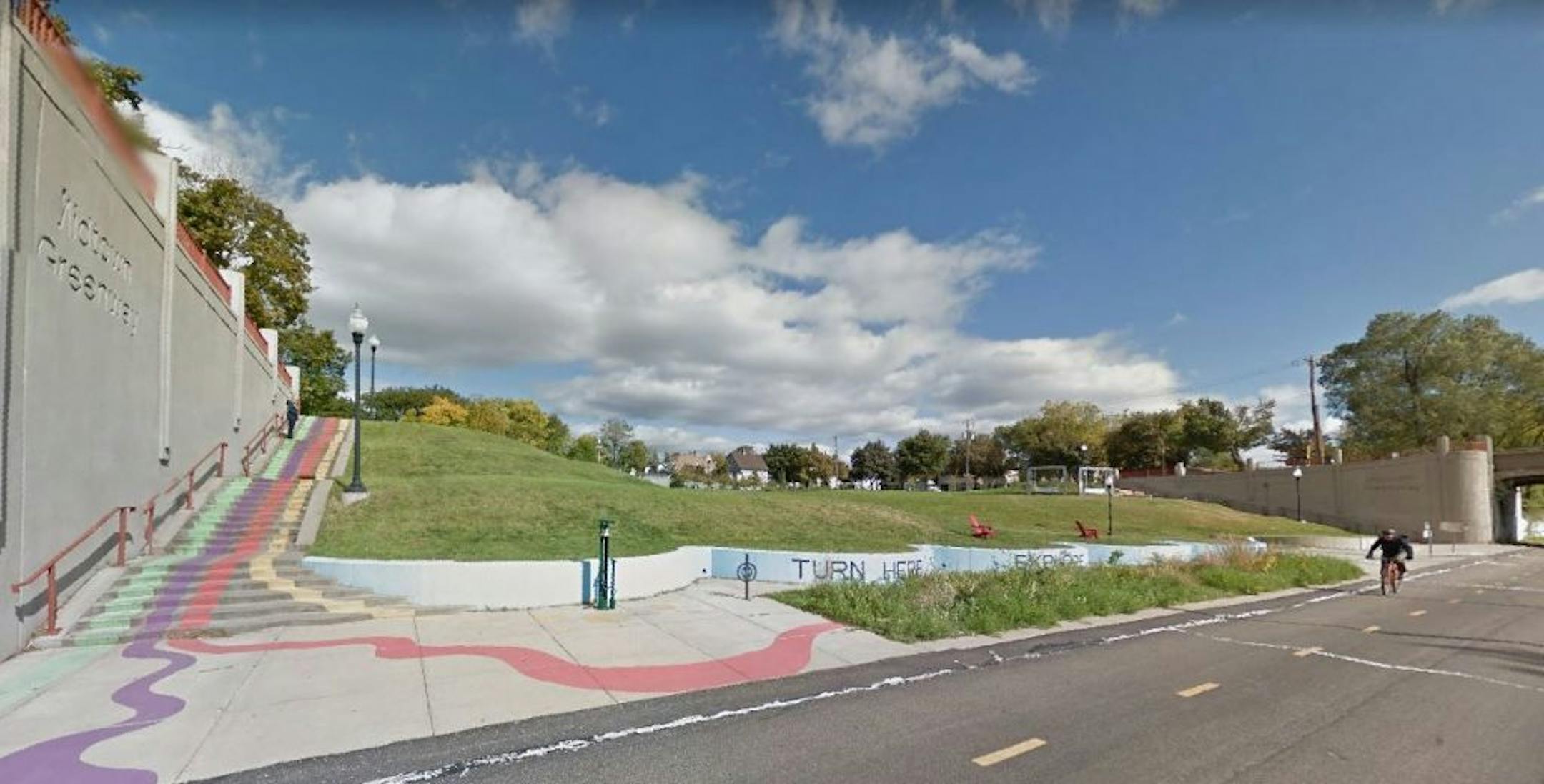 The Cepro site, located at 2828 11th Av. S., is Minneapolis' newest official park. It is next to the Midtown Greenway and directly northeast of the Midtown Exchange building.