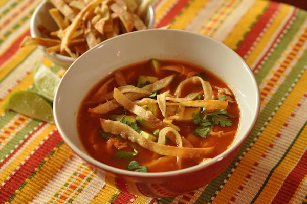 Meredith Deeds • Special to the Star Tribune Chipotle Chicken Soup