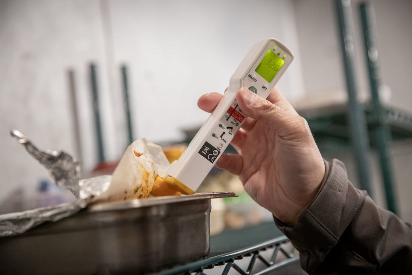 Minnesota Health Department's Food inspector Kevin Keopraseuth inspected a catering establishment, Wednesday, January 23, 2019 in Minneapolis, MN. As more health departments post restaurant inspections online, Minnesota remains one of just three states where no government entities publish the data.