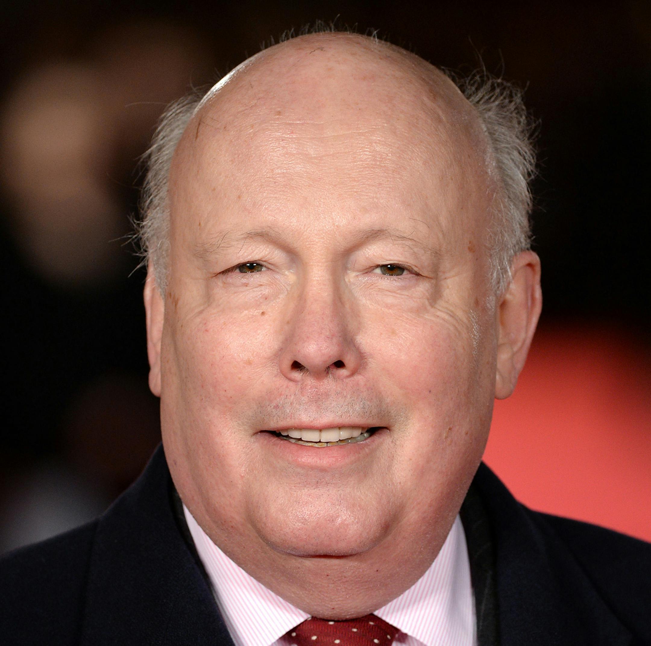 Julian Fellowes attends the Pride and Prejudice and Zombies European Premiere at Vue West End, Leicester Square, on Feb. 1, 2016 in London. (Doug Peters/PA Photos/Abaca Press/TNS) ORG XMIT: 1181610