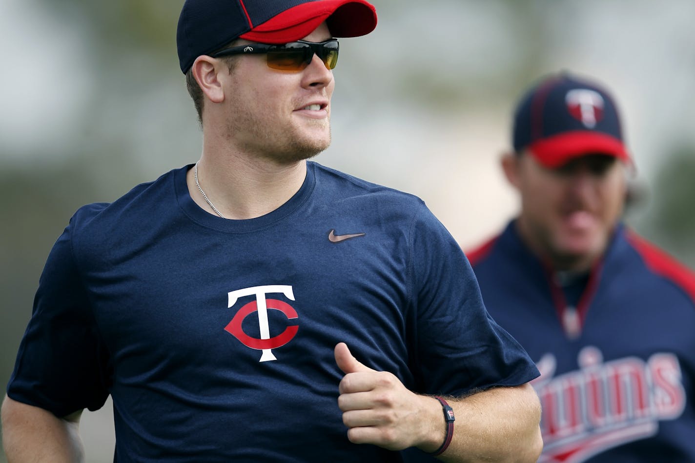 Twins first baseman Justin Morneau
